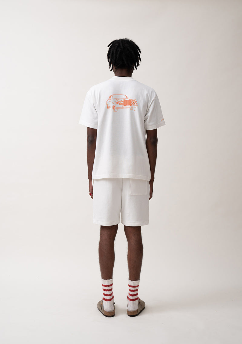 Pre-order vintage car t-shirt #10 - Ecru